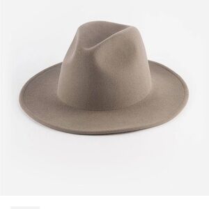 GIGI PIP Taupe Fedora Hat